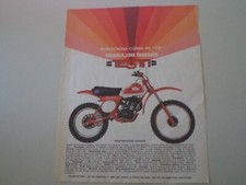 advertising Pubblicità 1978 MOTO TESTI CROSS MONOCROSS CORSA P6 CR 50