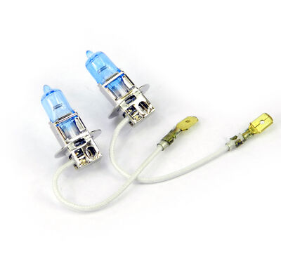 FK Automotive Birnen Halogen Set 2 Stück universal H3 12V 55W superwhite