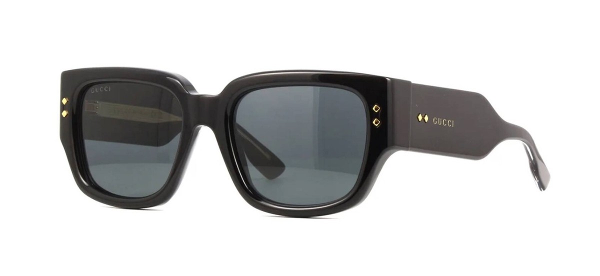Gucci GG1261S Black/Grey (001) Sunglasses | eBay