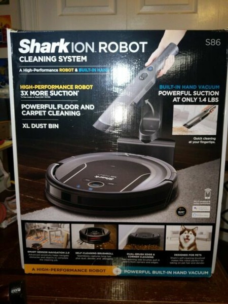 shark ion robot google home