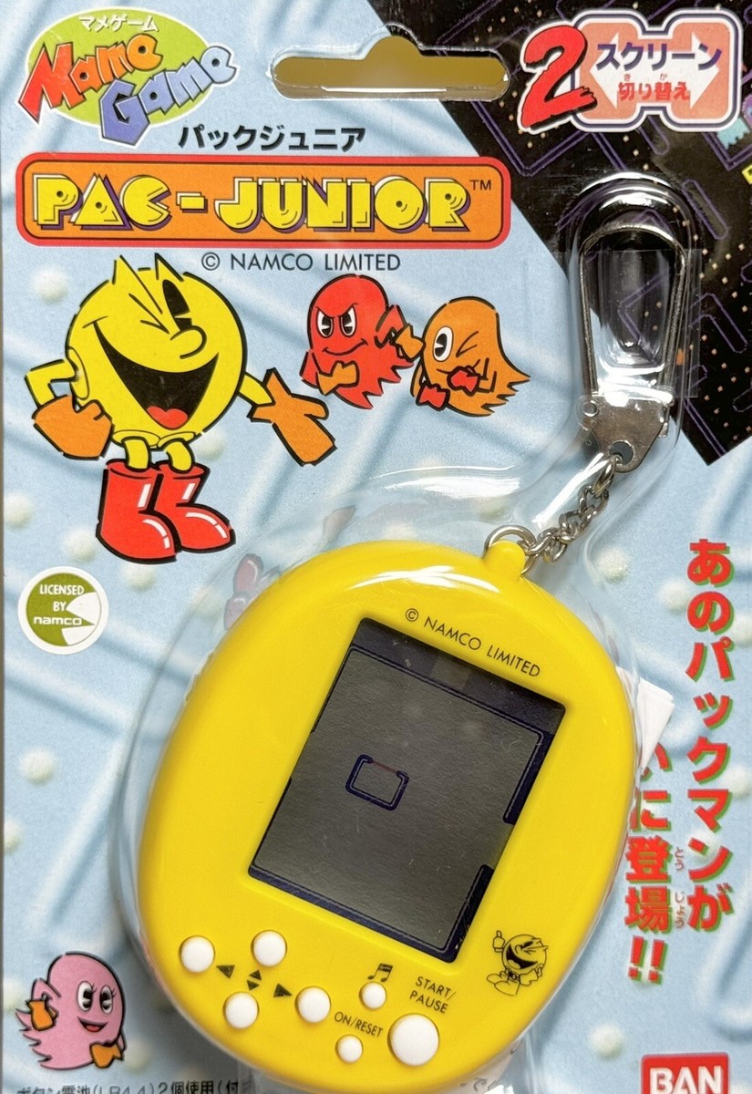 Pacman PAC-JUNIOR Handheld LCD Mini Game BANDAI NAMCO 1997