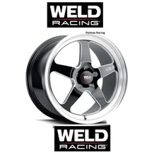 Weld Racing Ventura S155 18''x 5'' front runner drag wheel S1558C022N23  5 x 120