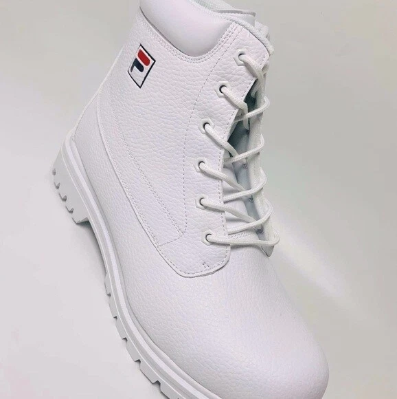Fila hotsell white boots