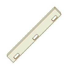 Templaco 35368 6 Foot 8 Inch Full Length Template for Three 1/4" Radius 3-1/2"