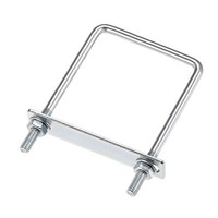 Quadratische U-Bolzen 80Mm Innenbreite M8 Mit Muttern Unterlegscheiben