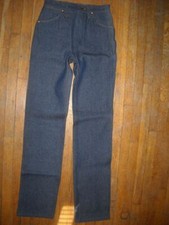 VTG 70 80S NOS 28 X 36 MENS STRAIGHT LEG REGULAR FIT DENIM WRANGLER JEANS PANTS