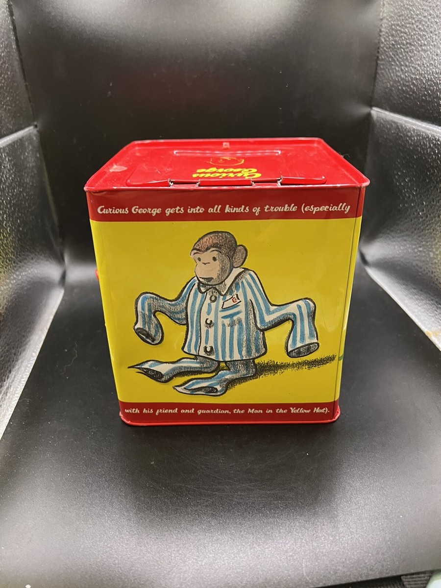 Schylling Classic Curious George Musical Jack in the Box Toy