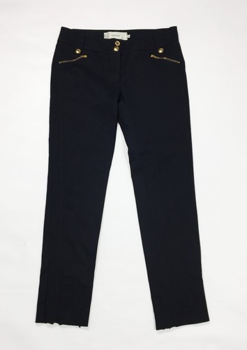 Imperial pantalone donna usato skinny slim M vita bassa stretch nero zip T3262 - Foto 3 di 12
