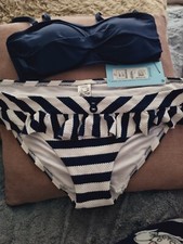 WOMENS  M S  next NEW  BIKINI set SIZE 12 TOP  14 BOTTOMS WITH TAGS