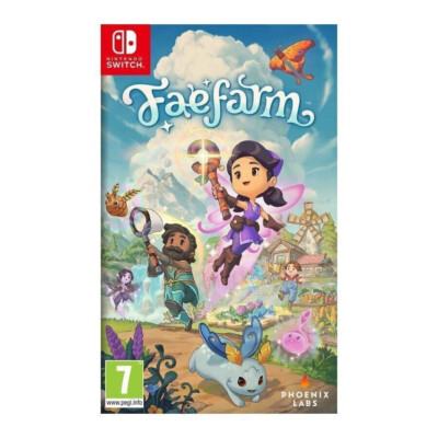 Fae Farm Nintendo Switch Spiel NEU UND VERSIEGELT - SCHNELLER VERSAND