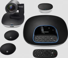 Logitech GROUP Video Conferencing System with Expansion Mics 