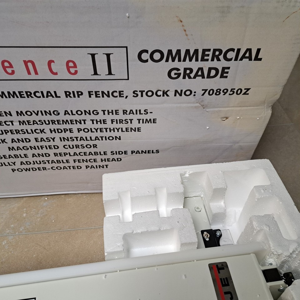 NIB JET 40Inch XACTA FENCE II Commercial Table Saw Fence eBay