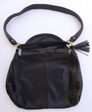 $650 Onna Ehrlich ~ Black "rachel" Bag ~ Shoulder Zip Slouch Hobo Hand Crossbody