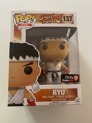 Funko Pop Street Fighter White RYU GameStop Exclusive Vinyl Figure #137 Rare 889698124195 | eBay