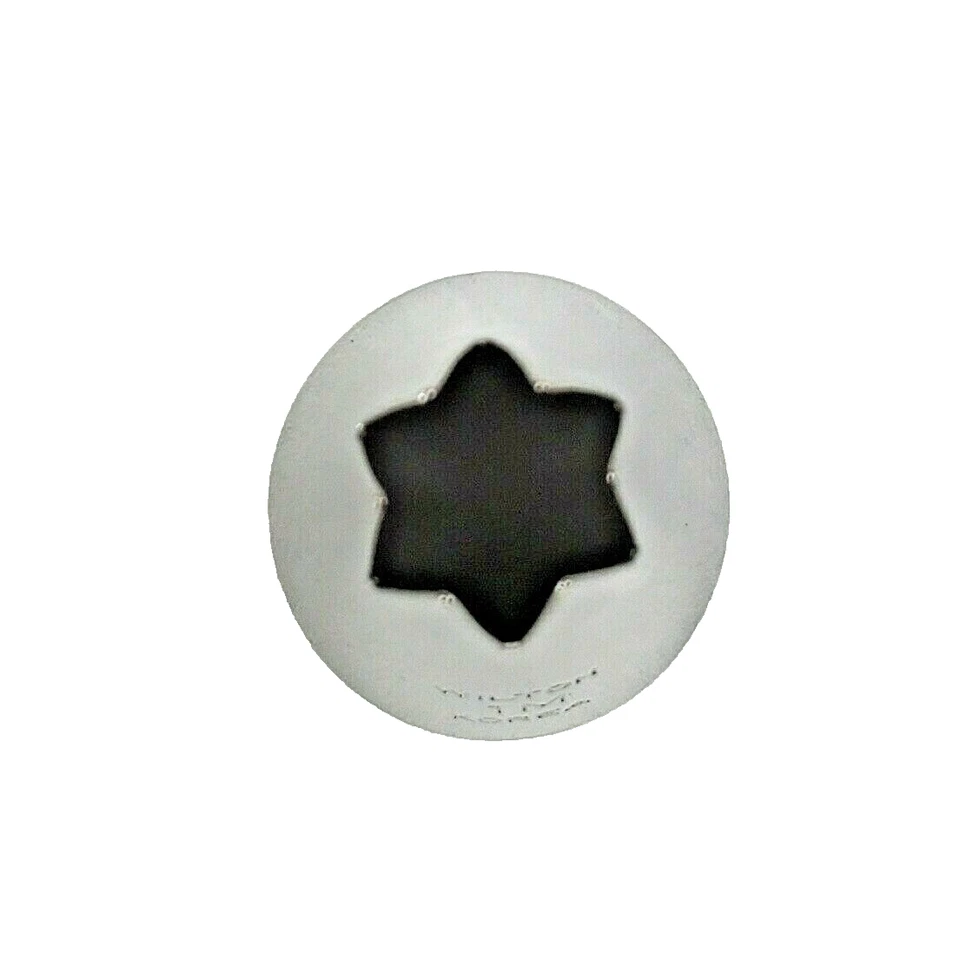 12 (Paquete) Wilton 2110 Estrella Abierta Punta Inoxidable 1M Remolino Decoración 402-1M Foto 2 de 4