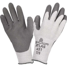 Showa 451 Therma Insulated Cold Weather Palm Coated Winter Work Gloves S-XL 1 PR