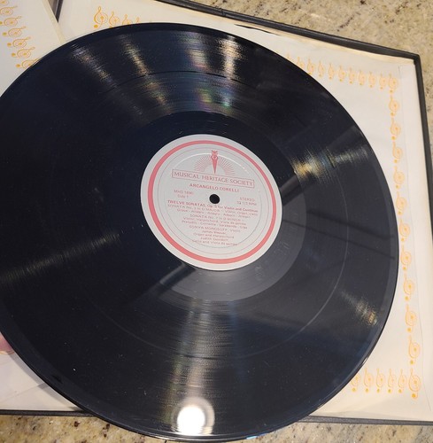 Corelli - 12 Violin Sonatas Stereo Monosoff Weaver Davidoff MHS 1690f Records - Foto 7 di 10