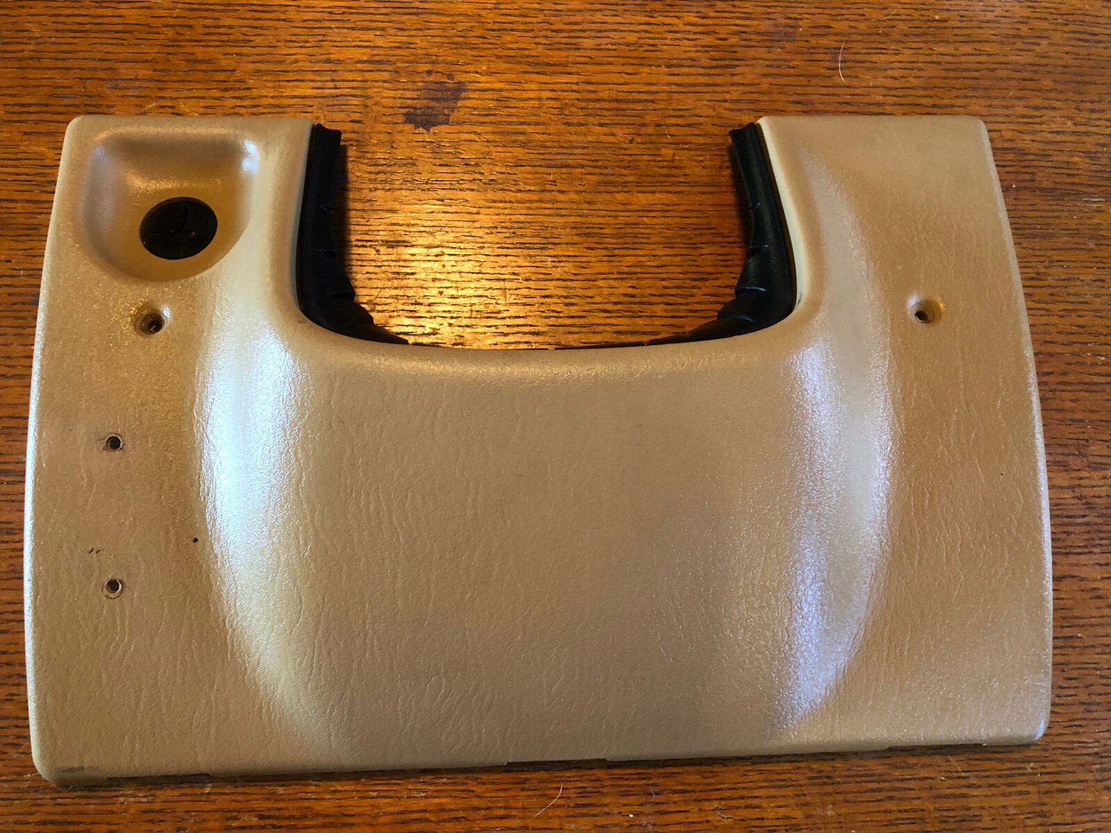 Jeep Wrangler TJ 2001-2006 Agate Black Lower Dash Column Bezel Knee