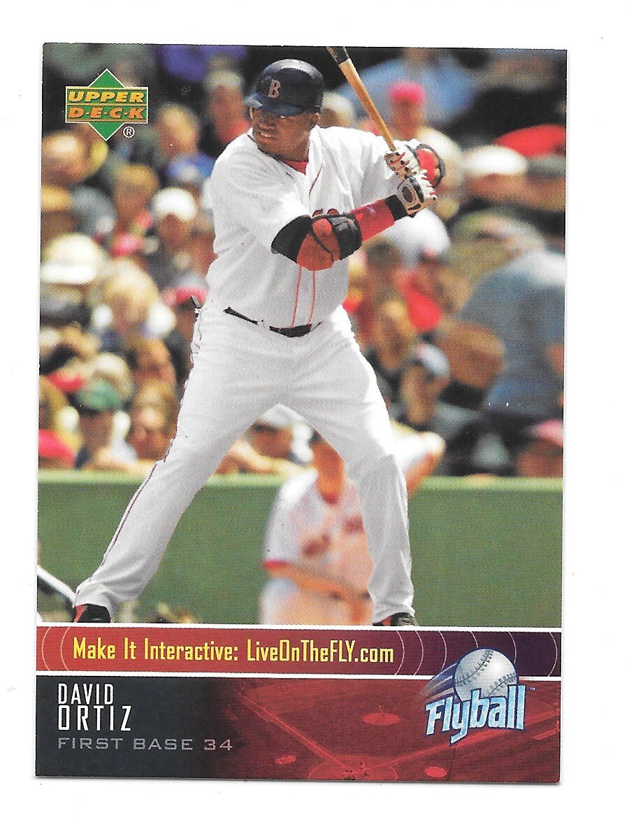 2005 Upper Deck Flyball Baseball David Ortiz Boston Red Sox #62