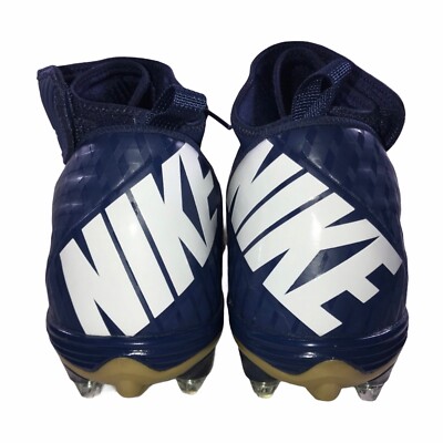 NWOT Nike Superbad Pro Lunarlon Gold Blue Football Player Cleats Men\'s 18 NWOT Nike Superbad Pro Lunarlon Gold Blue Football Player  main image 4