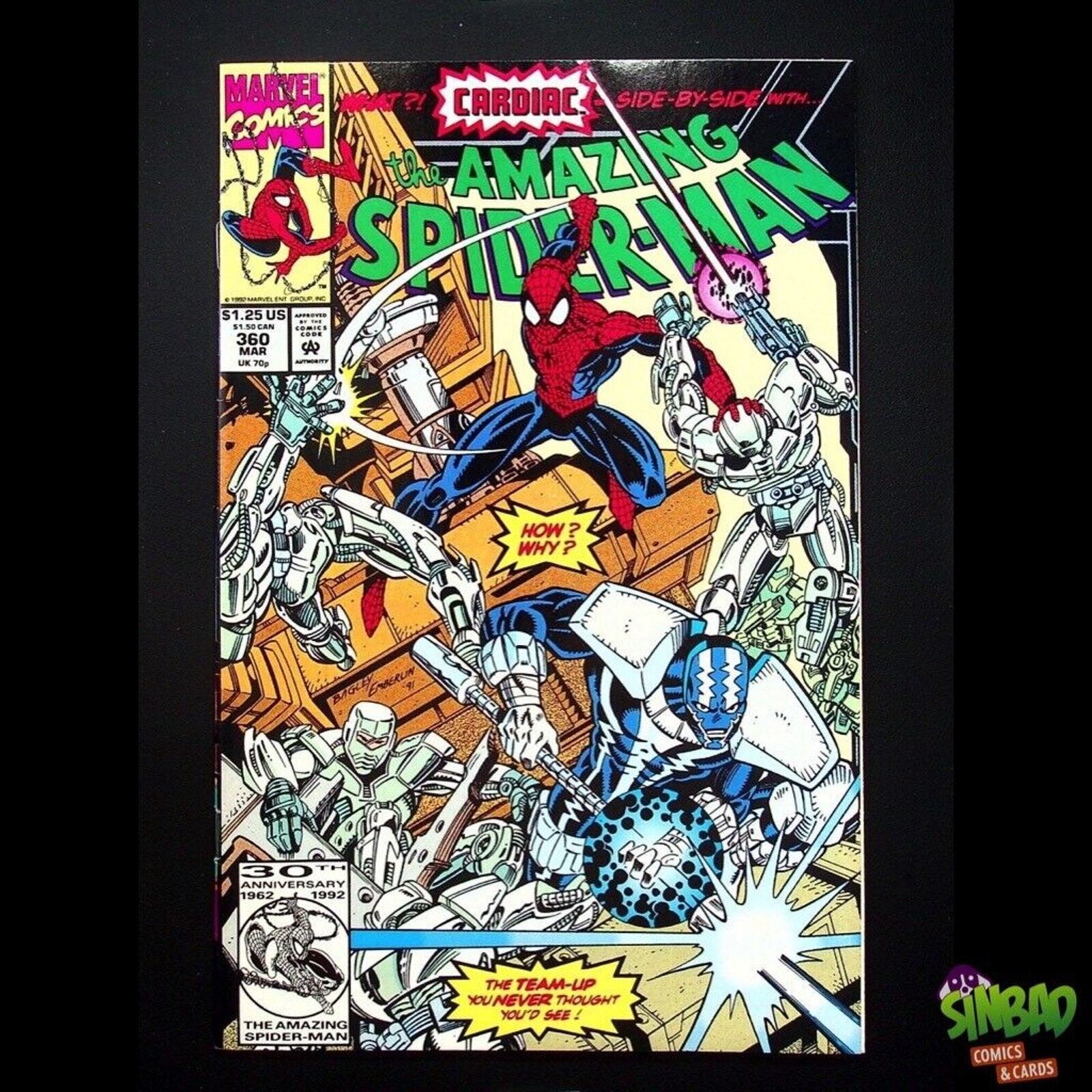 The Amazing Spider-Man, Vol. 1 360A 2nd cameo app. Carnage