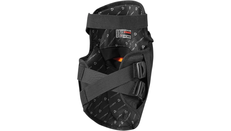 NUEVO ICON 2704-0426 Field Armor Street Rodilleras - Negro - S/M - MOTOCICLETA Foto 2 de 3