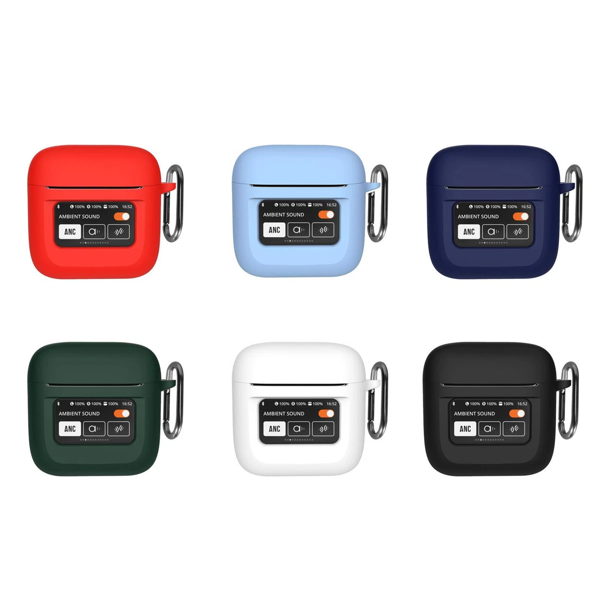 1* Wireless Earphone Protective Case For JBL Tour Pro 2 Charging