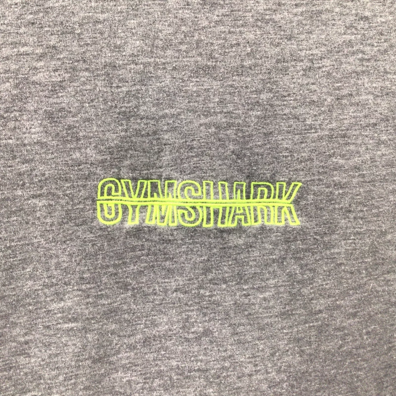 gymshark athletic activewear embroidered logo shirt