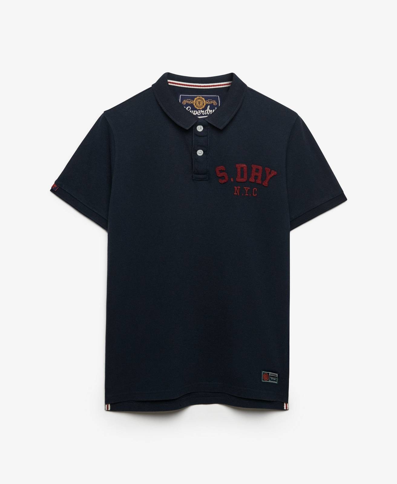 Superdry Vintage Poloshirt Ahtletic Blau - Gre XXL Herrenbekleidung Poloshirt 13990₽