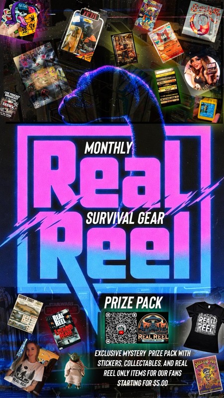 Real Reel Monthly Holographic Stickers Survival Prize Pack