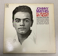 Johnny Mathis &lrm;&ndash; I'll Search My Heart -  Vinyl LP 1964 Columbia CS 8943