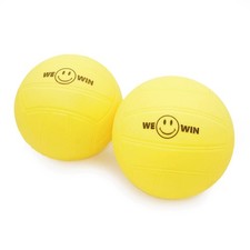 Aolowewin Spike Replacement Balls 2-Pack , Deep Grooves 3.5-inch, Yellow