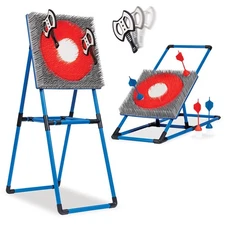 Eastpoint Axe Throw & Lawn Dart Target Sets - Bristle Axe Throwing Target & 2...