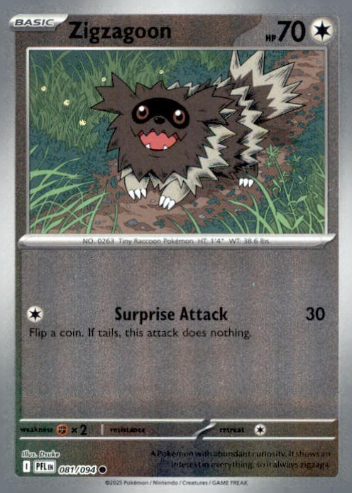 M2: Inferno X #069/080 Zigzagoon