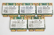 5pc Used Work Broadcom DW1530 Mini PCIe Express 802.11a/g/n Wireless Wifi Card