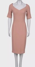 Dolce & Gabbana Dusted Pink Midi Dress Sizes IT 40 &44 New
