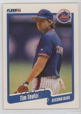 1990 Fleer Tim Teufel #218 1f17