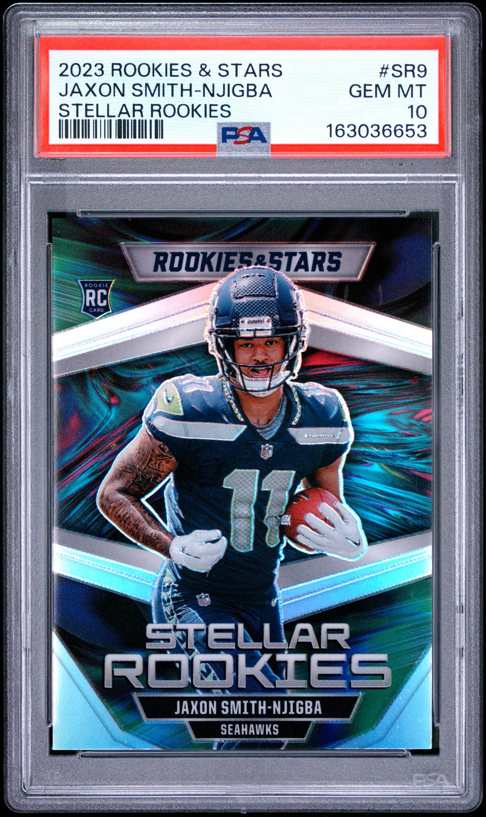 Jaxon Smith-Njigba Panini Rookies & Stars Stellar Rookies #SR9 Base