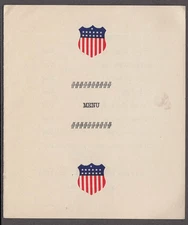 Maple Corner Restaurant Menu 1927 location unknown