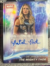Natalie Portman Autograph Card-2025 Marvel Studios Chrome-Mighty Thor