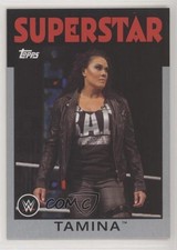 2016 Heritage WWE Superstar Divas Championship Silver 27/50 Tamina Snuka #55 1u6