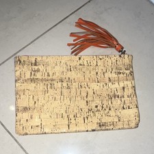 Zip Pouch Wallet for Women, Solid, Tassel Zip...