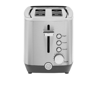 [BIG SALE] GE Stainless Steel Toaster 2 Slice Extra Wide Slots 850 Watt