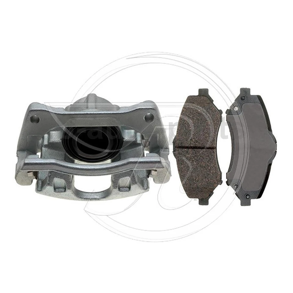 Pinza de freno delantera con mangueras lado conductor pasajero se adapta a Dodge Nitro Foto 3 de 4