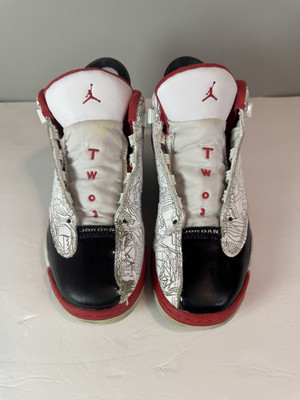 Nike Boys Air Jordan Dub Zero GS 2022 Varsity Red Basketball Sneakers Size 4.5Y