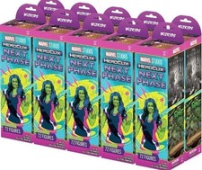 HeroClix - Marvel - Next Phase She-Hulk Booster 10x Brick SEALED NEW
