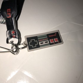 Nintendo Lanyard NES Controller Charm & ID Holder 20'' Inches Long @A