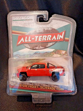 GreenLight All-Terrain 2018 Chevy Silverado 1500 Red Beast 1:64 35090-F