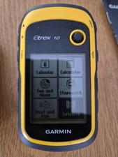 Garmin eTrex 10 Rugged Handheld GPS Navigator, Black/yellow 