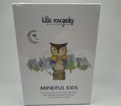 Little Renegades Mindful Kids Cards Ages 3+ Daily Exercises of Mindfulness New